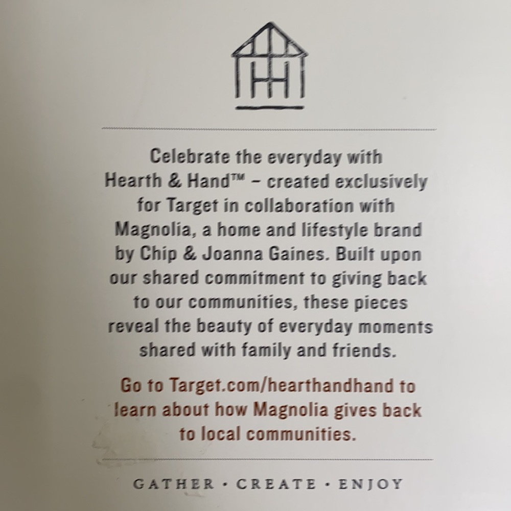 Hearth & Hand “Joy” Wood Framed Wall Decor - Picture 3 of 3